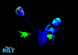 Hands Pair black light theatre - Gabriela Theo